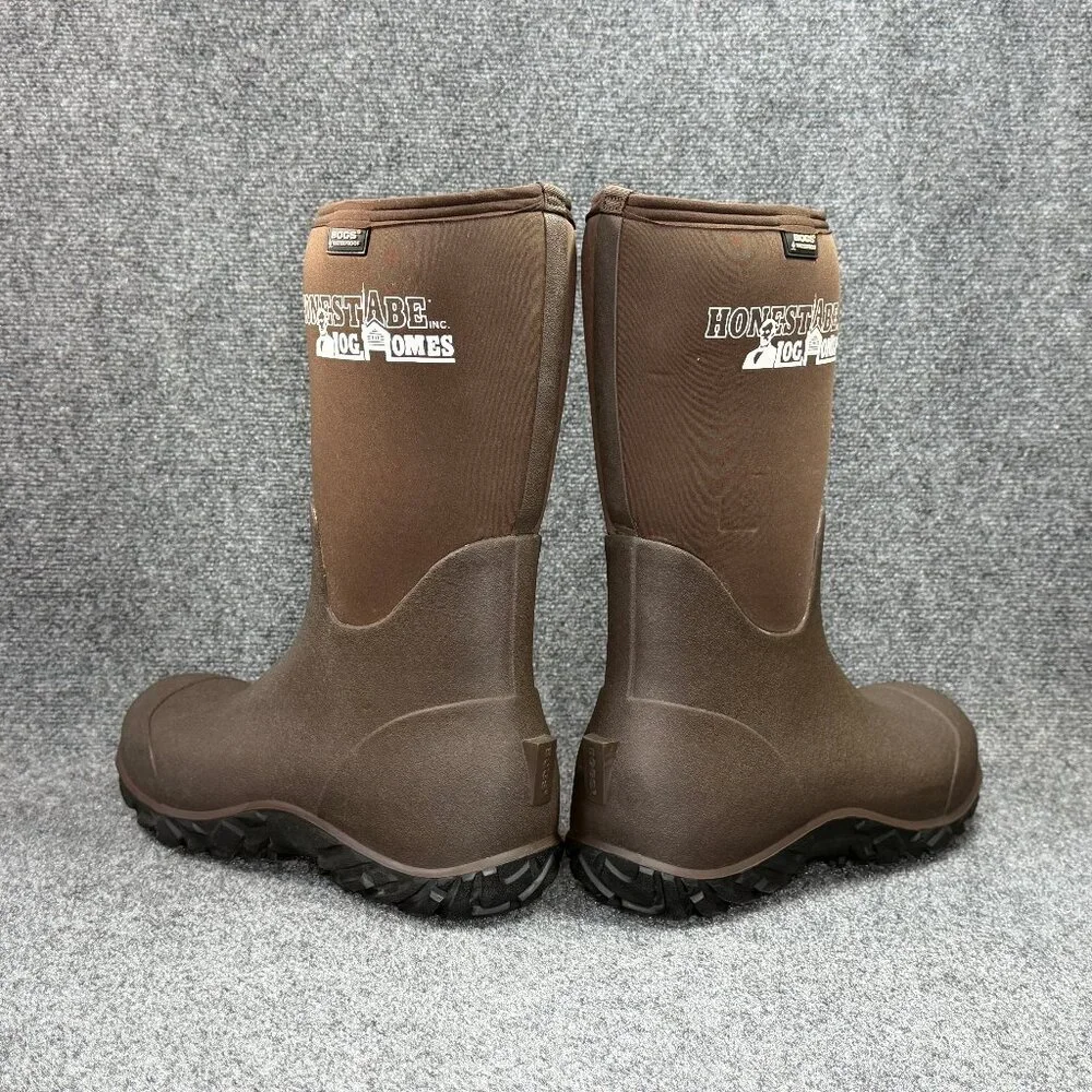 Bogs Workman Boots Men's 15 Brown Rubber Neo-Tech Waterproof‎ Outdoor Hunt Work